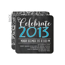 Chalky Festivities Party Invitations